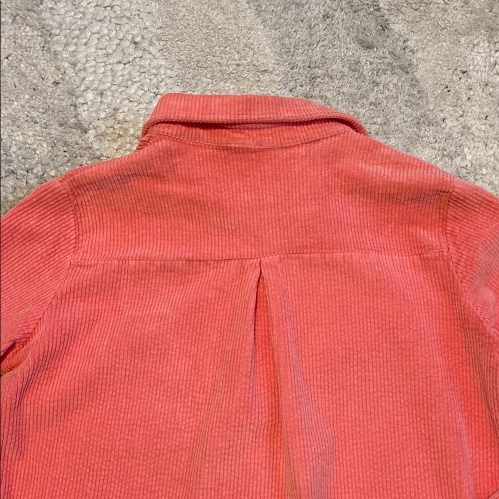 Elan Pink Corduroy Shacket - Picture 8 of 10